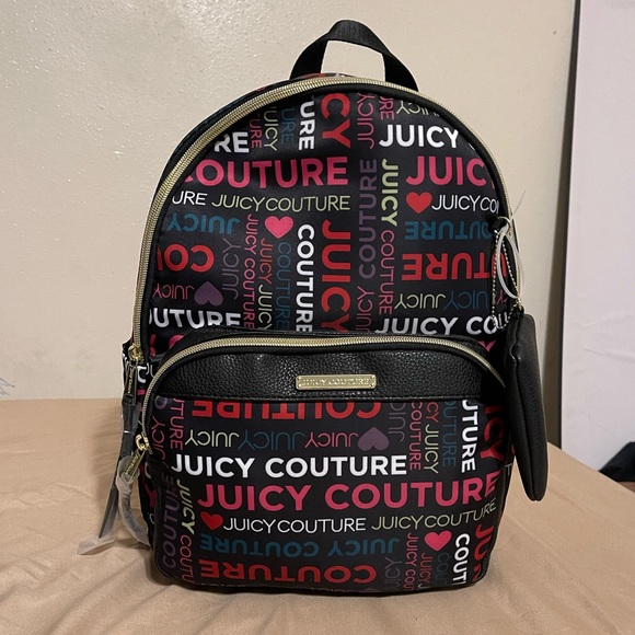 Juicy Couture Word Play Nylon Backpack - Picture 1 of 10